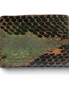 Genuine COBRA skin bifold wallet